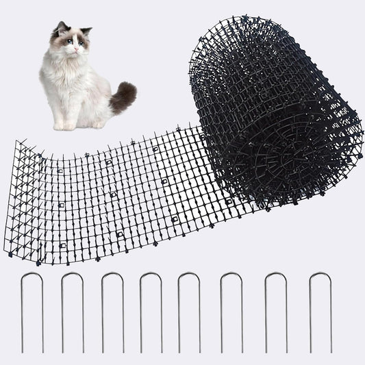 Forhome 13ft cat scat mat with spikes front view
