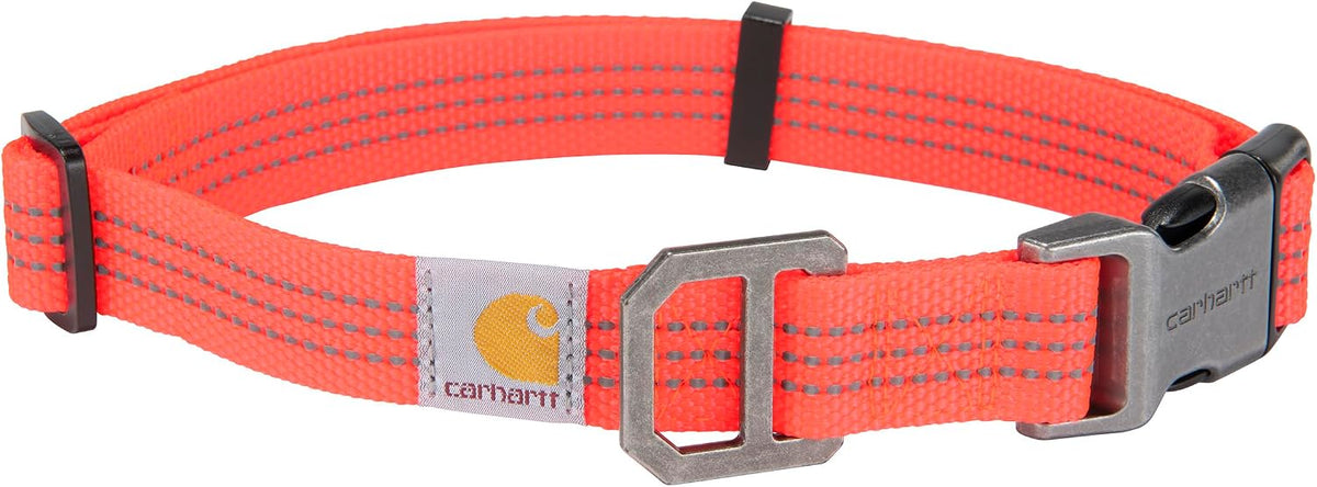 Carhartt Nylon Webbing Dog Collar, Fully Adjustable W/Durable Side Release Buckle and Reflective Stitching, Shaded Spruce, Large - Image 9