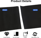 Close up texture of the waterproof non slip surface of the premium aquarium foam mat.
