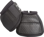 Classic Equine Flexion No Turn Bell Boots front view showing the secure hook and loop closures.