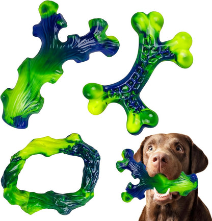 Frienhund Tough Dog Toys for Aggressive Chewers 3 Pack, Indestructible Dog Toys for Large Dogs, Dog Chew Toys, Aggressive Chew Toys to Keep Them Busy, Dog Toy for 30-75lbs Medium/Large Breeds - Image 11