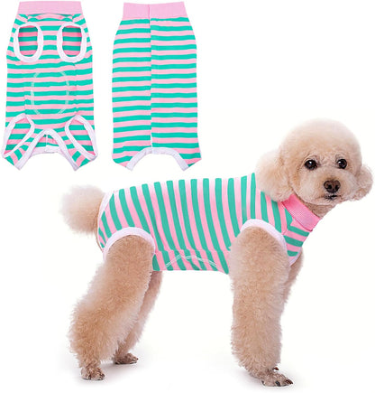 Coppthinktu Recovery Suit for Dogs After Surgery, Dog Onesie Surgery Recovery Suit for Female Spay, Soft Male Surgical Pajamas Bodysuits for Small Medium Puppy to Anti Licking Dog Cone Alternative - Image 15