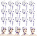 Willbond 20 Pcs Hair Highlight Cap Kit with metal hooks front view