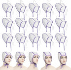 Willbond 20 Pcs Hair Highlight Cap Kit with metal hooks front view