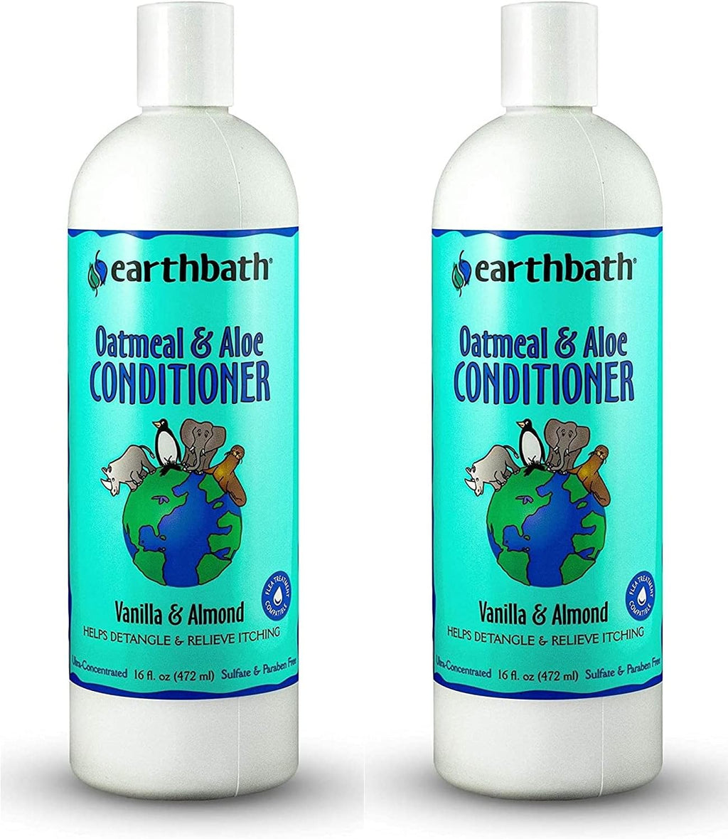 earthbath, Oatmeal & Aloe Conditioner - Dog Conditioner for Allergies & Itching, Dry Skin, Dog Wash that Helps Detangle & Relieve Itching, Made in USA, Cruelty Free Pet Conditioners - 16 Oz (1 Pack) - Image 10