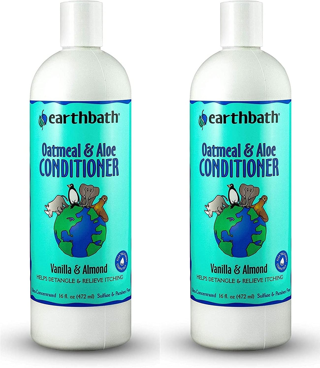 earthbath, Oatmeal & Aloe Conditioner - Dog Conditioner for Allergies & Itching, Dry Skin, Dog Wash that Helps Detangle & Relieve Itching, Made in USA, Cruelty Free Pet Conditioners - 16 Oz (1 Pack) - Image 10