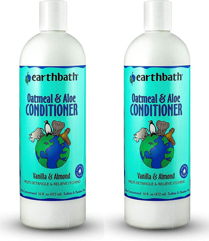 earthbath, Oatmeal & Aloe Conditioner - Dog Conditioner for Allergies & Itching, Dry Skin, Dog Wash that Helps Detangle & Relieve Itching, Made in USA, Cruelty Free Pet Conditioners - 16 Oz (1 Pack) - Image 10