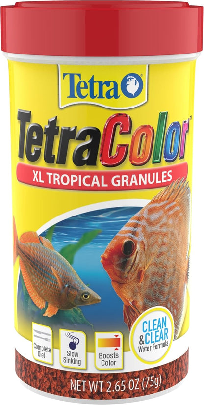 TetraColor XL Tropical Granules with Natural Color Enhancer, 10.58 Oz - Image 12