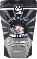 Prepared Pangea crested gecko food mix in a feeding dish