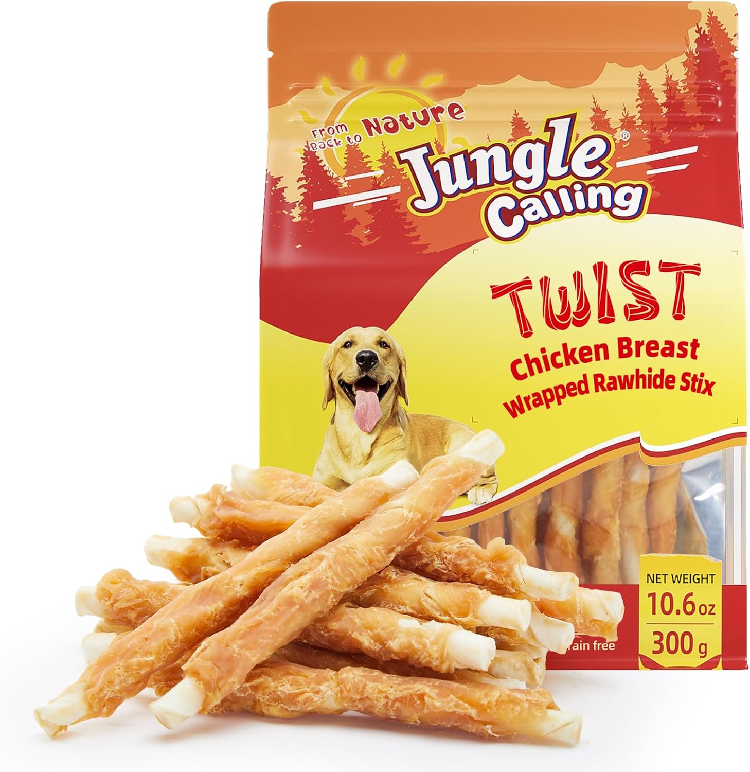 Close up of Jungle Calling grain-free natural dog training treats