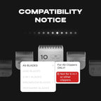 Balmoni premium titanium ceramic A5 blade compatible with major brands