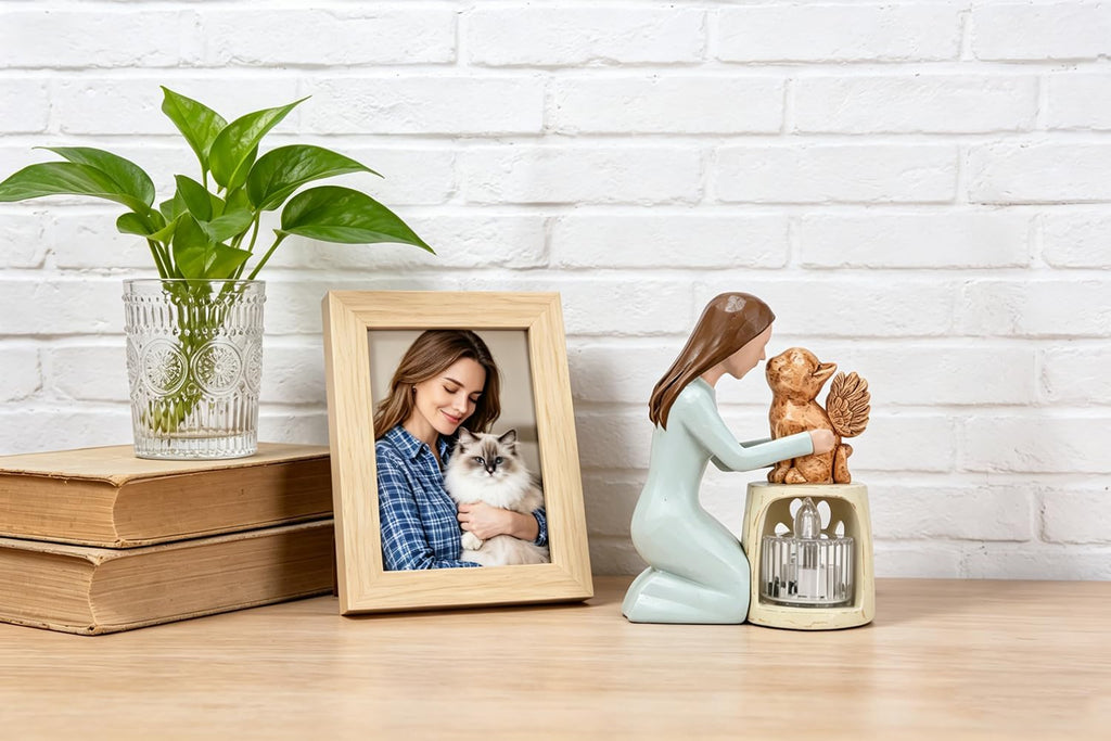 Hryspbvm cat loss sympathy gift package setup for grieving owners