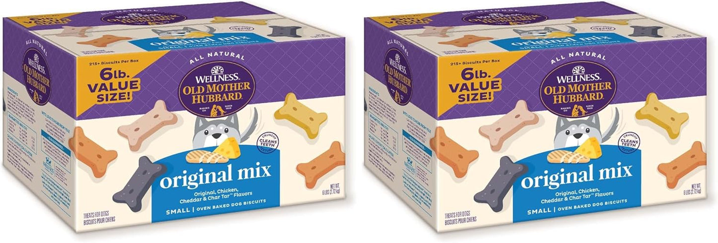 Wellness Old Mother Hubbard Classic P-Nuttier Dog Biscuits, Natural Training Treats, Peanut Butter Flavor, Mini Size, 6 lb Box - Image 12