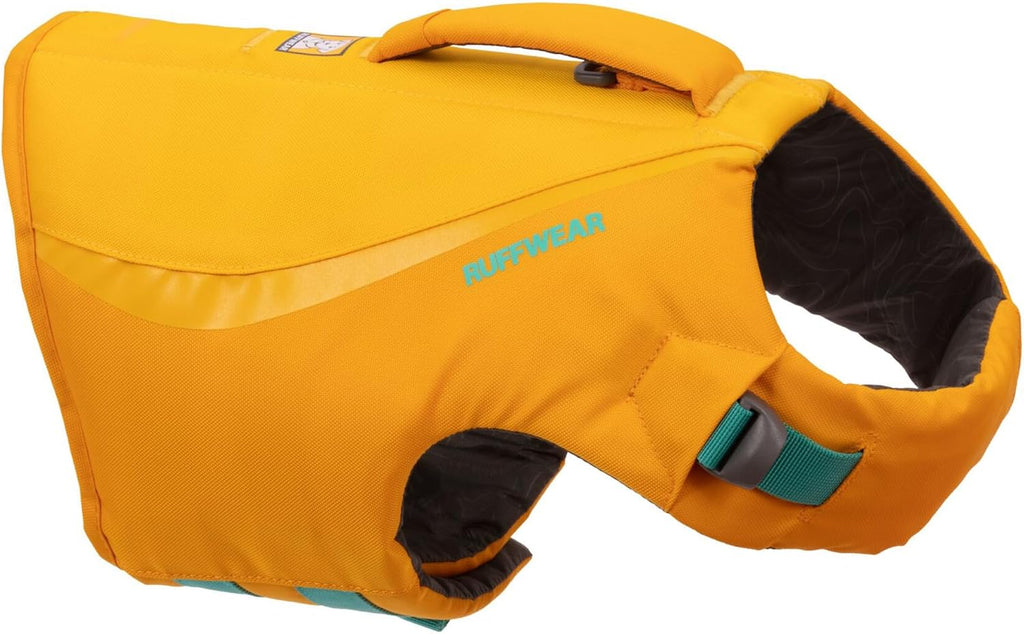 Ruffwear, Float Coat Dog Life Jacket, Premium Buoyancy Swim Vest with Lift Handle, Secure Fit & Reflective Trim, Adjustable Flotation for Swimming, Boating, & Outdoor Adventures, Wave Orange, Medium - Image 10