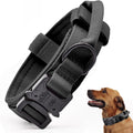 Cadono tactical dog collar black front view