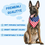 Accesfire dog bandanas machine washable fabric texture