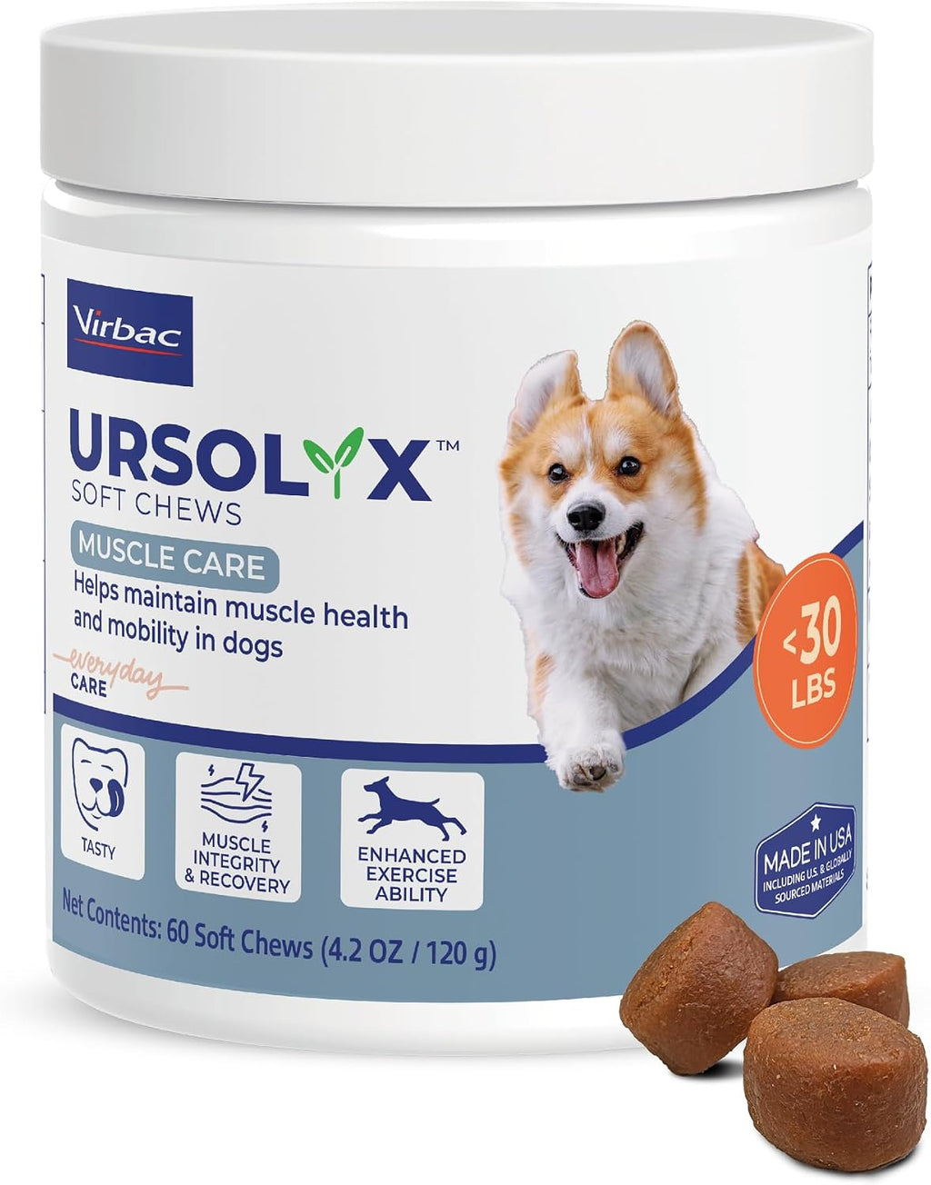Virbac canine skeletal muscle health chews directions and dosage instructions