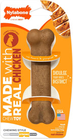Nylabone Strong Chew Femur Bone Dog Toy Made with Real Bison & Venison, Durable Chew Toys for Aggressive Chewers, Long Lasting Dog Bone, Keeps Dogs Busy, Large Breeds - Up to 50 lbs - Image 15