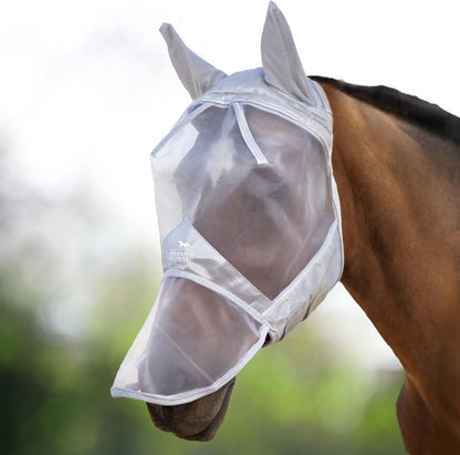 Harrison Howard horse fly mask showing ear cover design