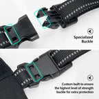 Phoepet adjustable dog harness buckles and straps