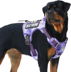Auroth Tactical Dog Harness for Large Dogs No Pull Adjustable Pet Harness Reflective K9 Working Training Easy Control Pet Vest Military Service Dog Harnesses Army Yellow L - Image 15