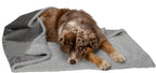 Furhaven Waterproof & Self-Warming Throw Blanket for Dogs & Indoor Cats, Washable & Reflects Body Heat - Soft-Edged Terry & Sherpa Dog Blanket - Espresso, Medium - Image 14