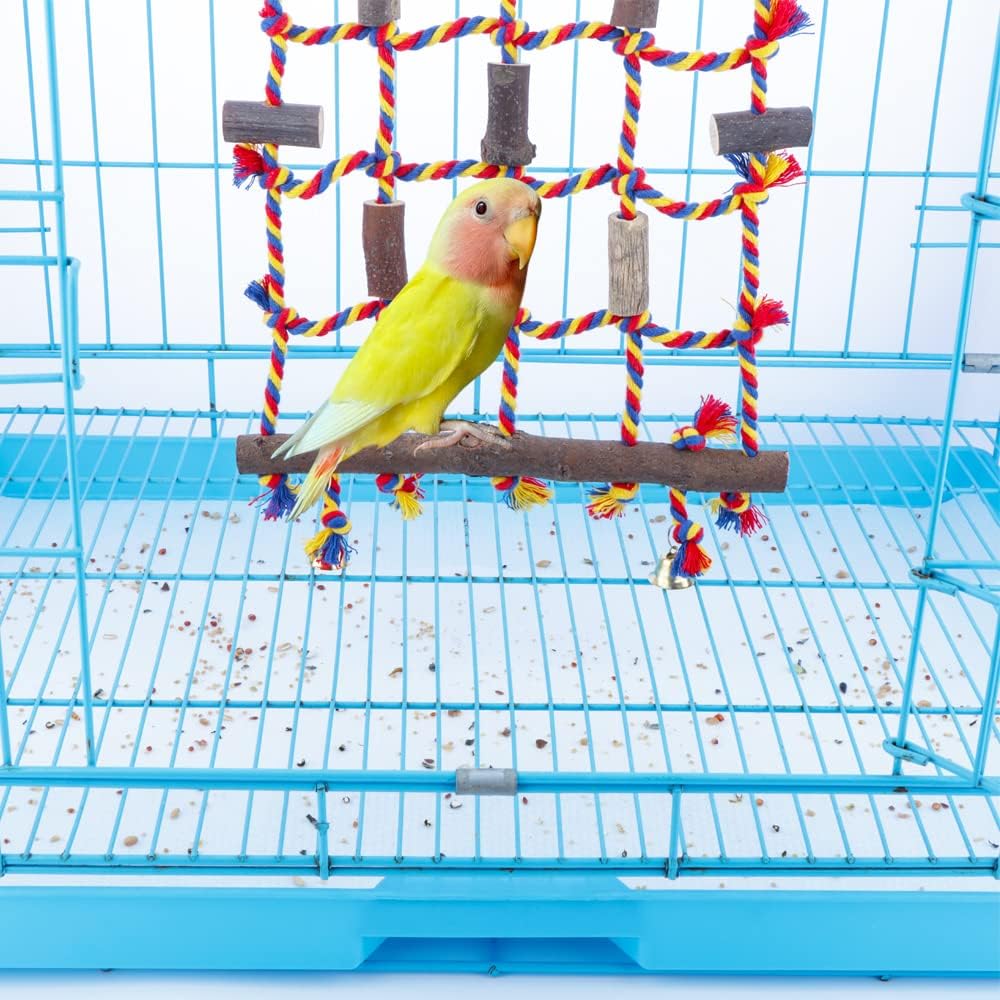 Stack of white precut absorbent pet cage cushion sheets