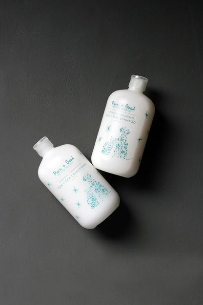 Premium imported American non toxic pet shampoo and conditioner for safe flea control.