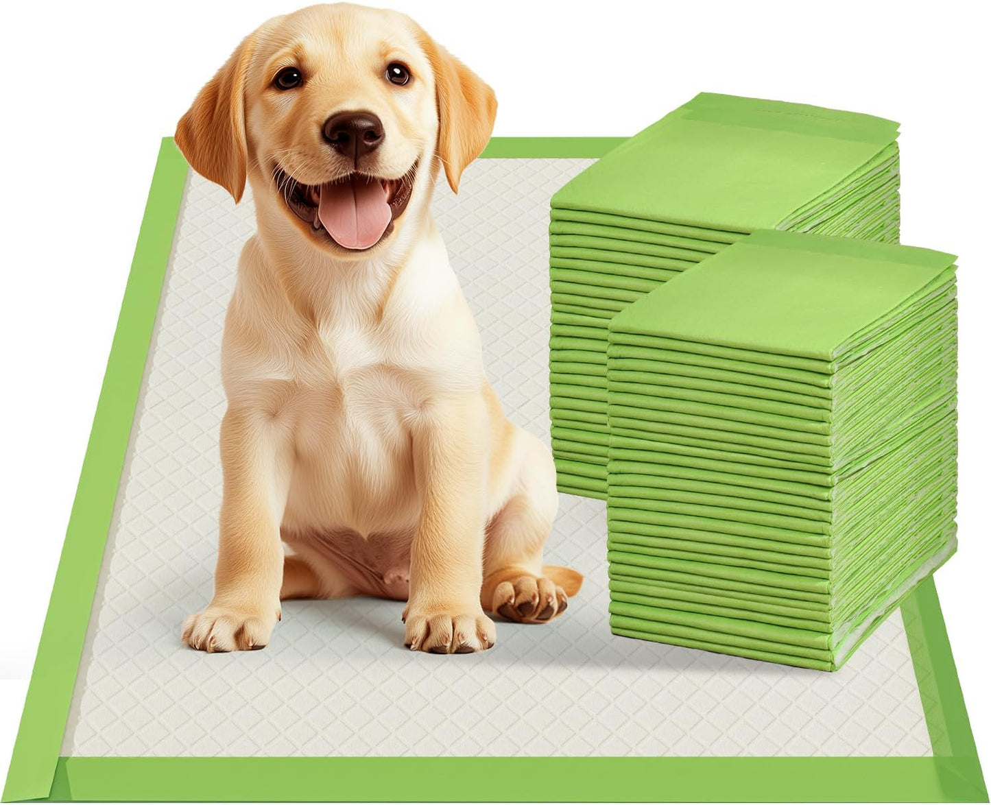 Gardner Pet thick disposable dog pee pads thirty count package back view