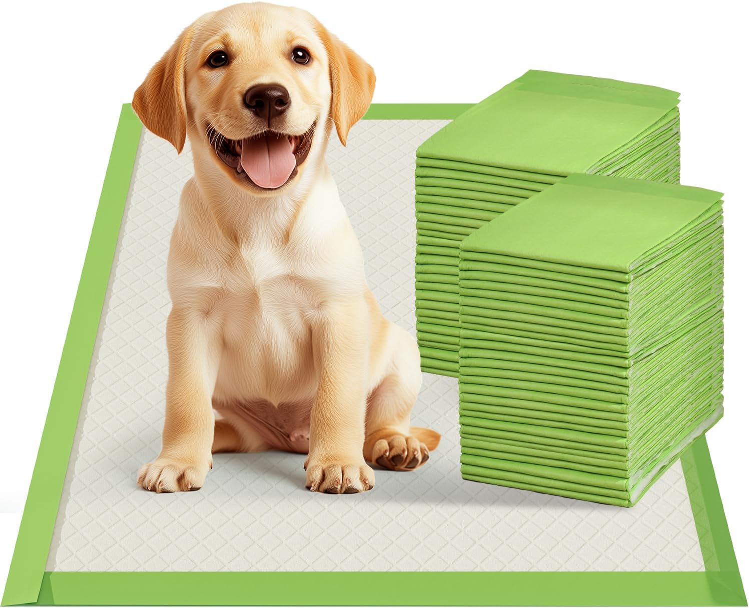 Gardner Pet thick disposable dog pee pads thirty count package back view