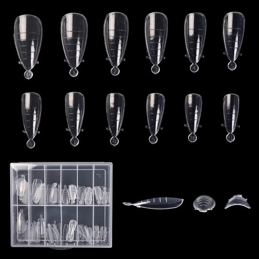 Kads 120 pieces dual nail forms front view