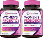 Doctor's Recipes Women's Probiotic, 60 Caps 50 Billion CFU 16 Strains, with Organic Cranberry, Digestive Immune Vaginal & Urinary Health, Shelf Stable, Delayed Release, No Soy Gluten Dairy - Image 11