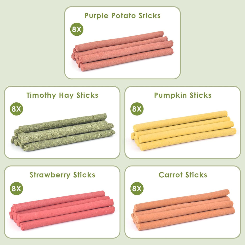 Erkoon forty pieces pet chew toys assortment