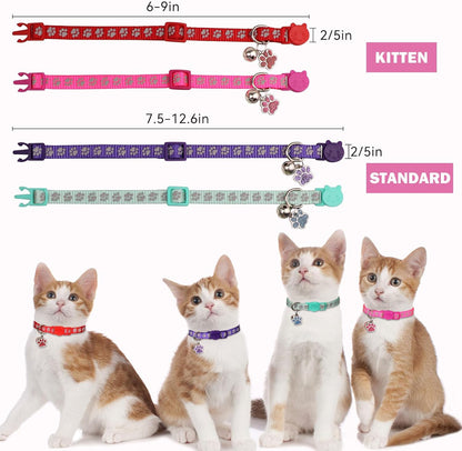HLJ adjustable 6 to 9 inch breakaway kitten collar side profile
