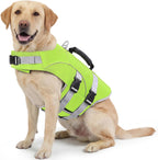 ASENKU Dog Life Jacket for Swimming & Boating, High Buoyancy Dog Life Vest with Rescue Handle, Reflective & Adjustable Fit for Small to Large Dogs (Blue, XL) - Image 13