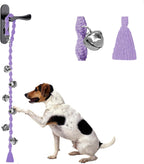 Dog Bells to Go Outside & Puppy Potty Training, Adjustable Dog Door Bell Ring to Go Potty, Handmade with Premium Yarn. Twisted Style, Beige - Image 11