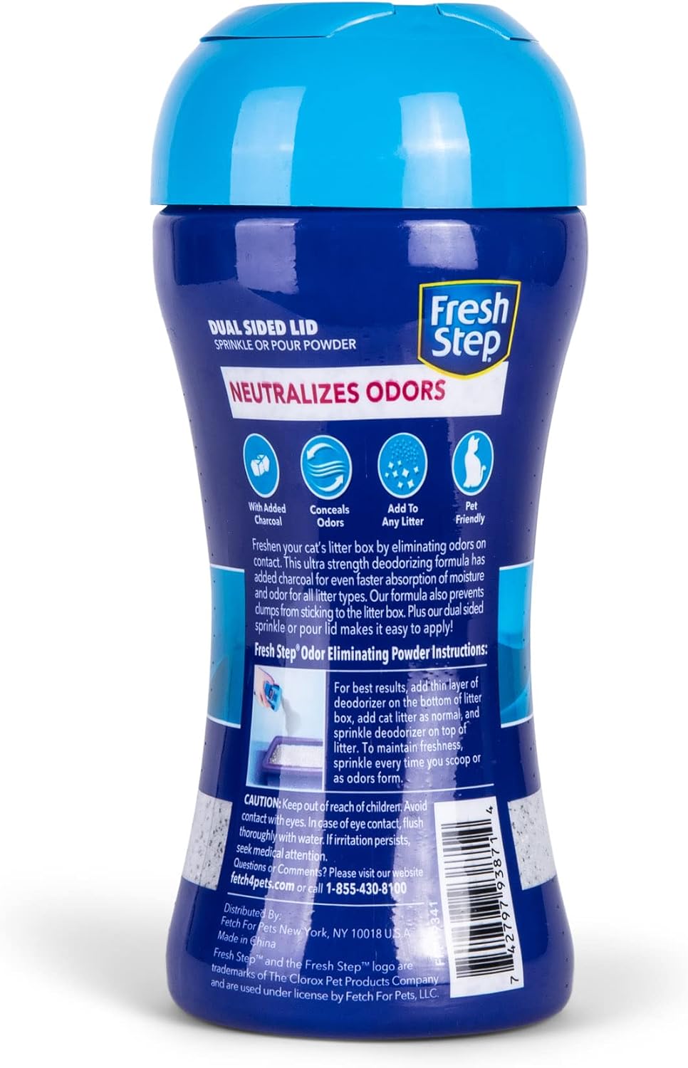 Fresh Step pet safe unscented litter box additive package