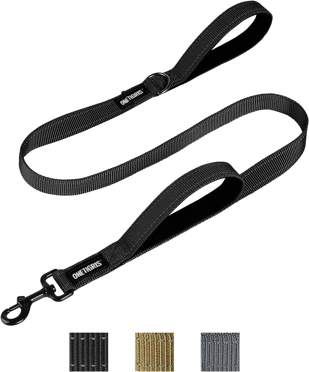 OneTigris Handled No-Pull Dog Walking Leash Long Traffic Leads for Medium to Large Dogs (Pink, 6FT) - Image 9