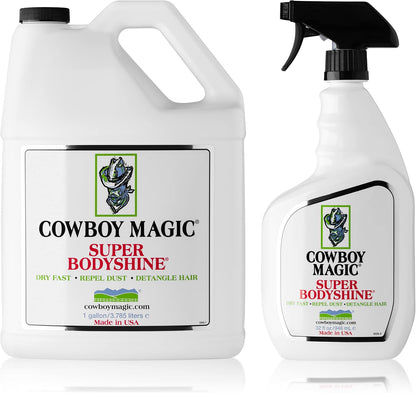 Cowboy Magic Super BodyShine Value Pack front view for horses and dogs