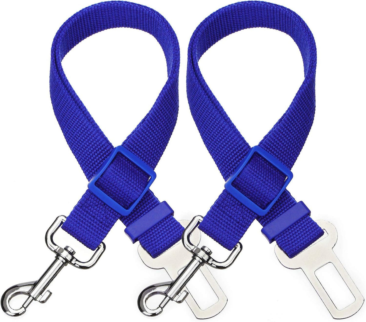 Elisel Elisel 2 Packs Adjustable Length Pet Dog Cat car seat Belt Pet seat Belt Pet Accessories for Dogs Cats and Pets (Black Pink) - Image 10