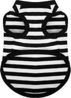 Stylish dog tank top showing sleeveless design detail