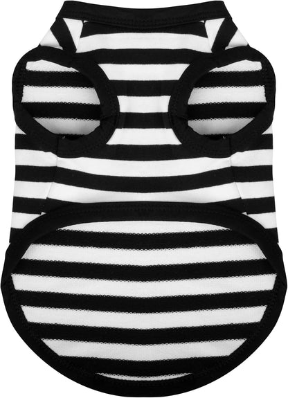 Stylish dog tank top showing sleeveless design detail