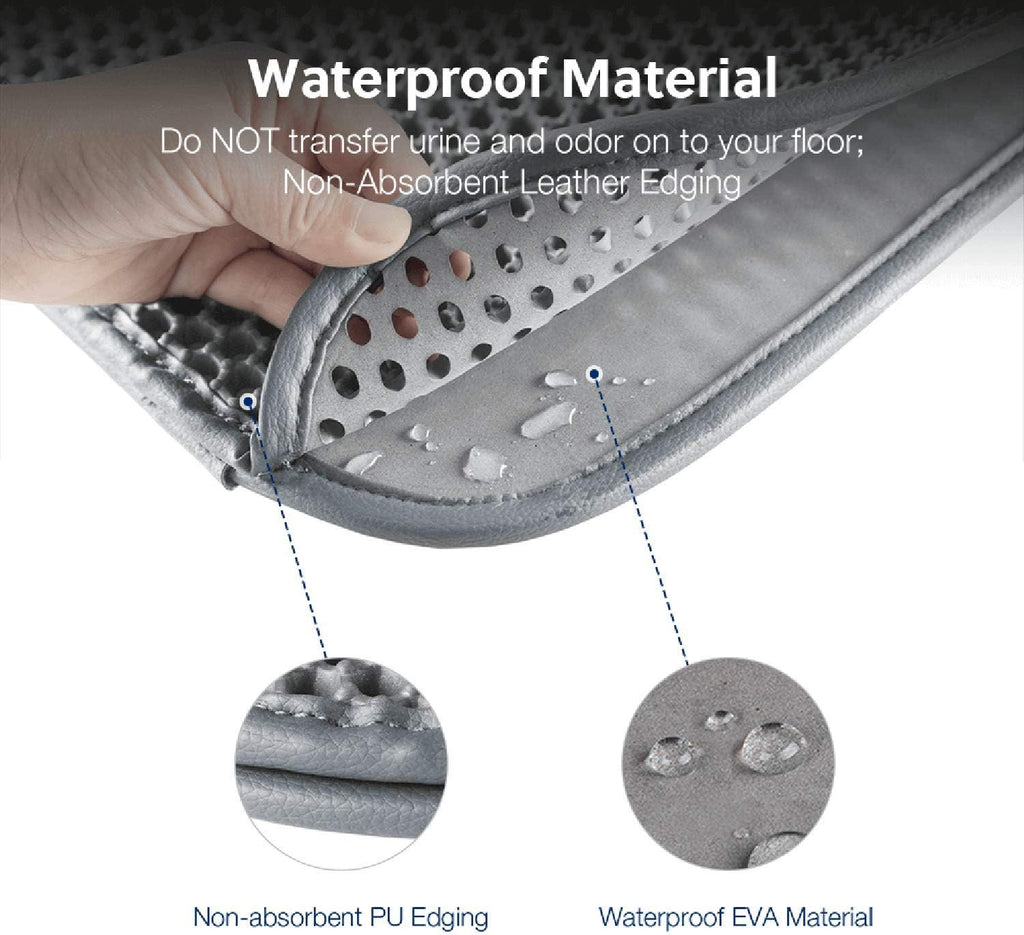 WePet honeycomb litter mat waterproof EVA material close up