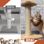 High durability 4-strand sisal rope for pets