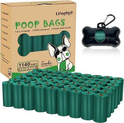 Lifegogo multi purpose cat litter and puppy trash bags roll variant.