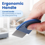 Prime Pets stainless steel comb for removing dog tear stains