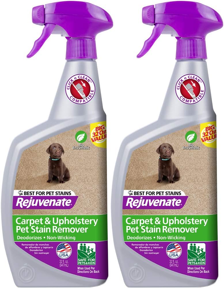 Rejuvenate stain and odor eliminator thirty two fluid ounce packaging details