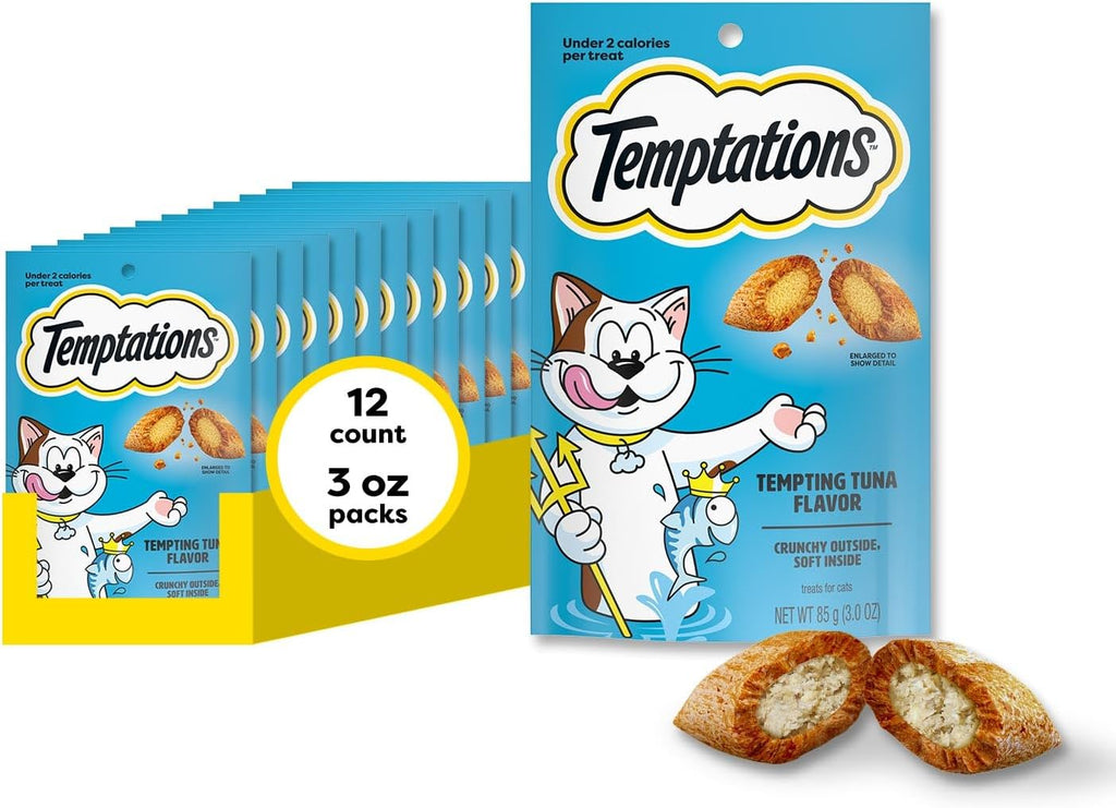 Temptations Classic Crunchy Cat Treats, Tempting Tuna, 30 oz - Image 15