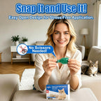 FleaVanish monthly spot on treatment kit including six pairs of nitrile gloves