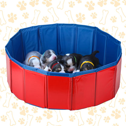 Arrowbash portable PVC whelping enclosure demonstrating the quick setup segmented side wall design.